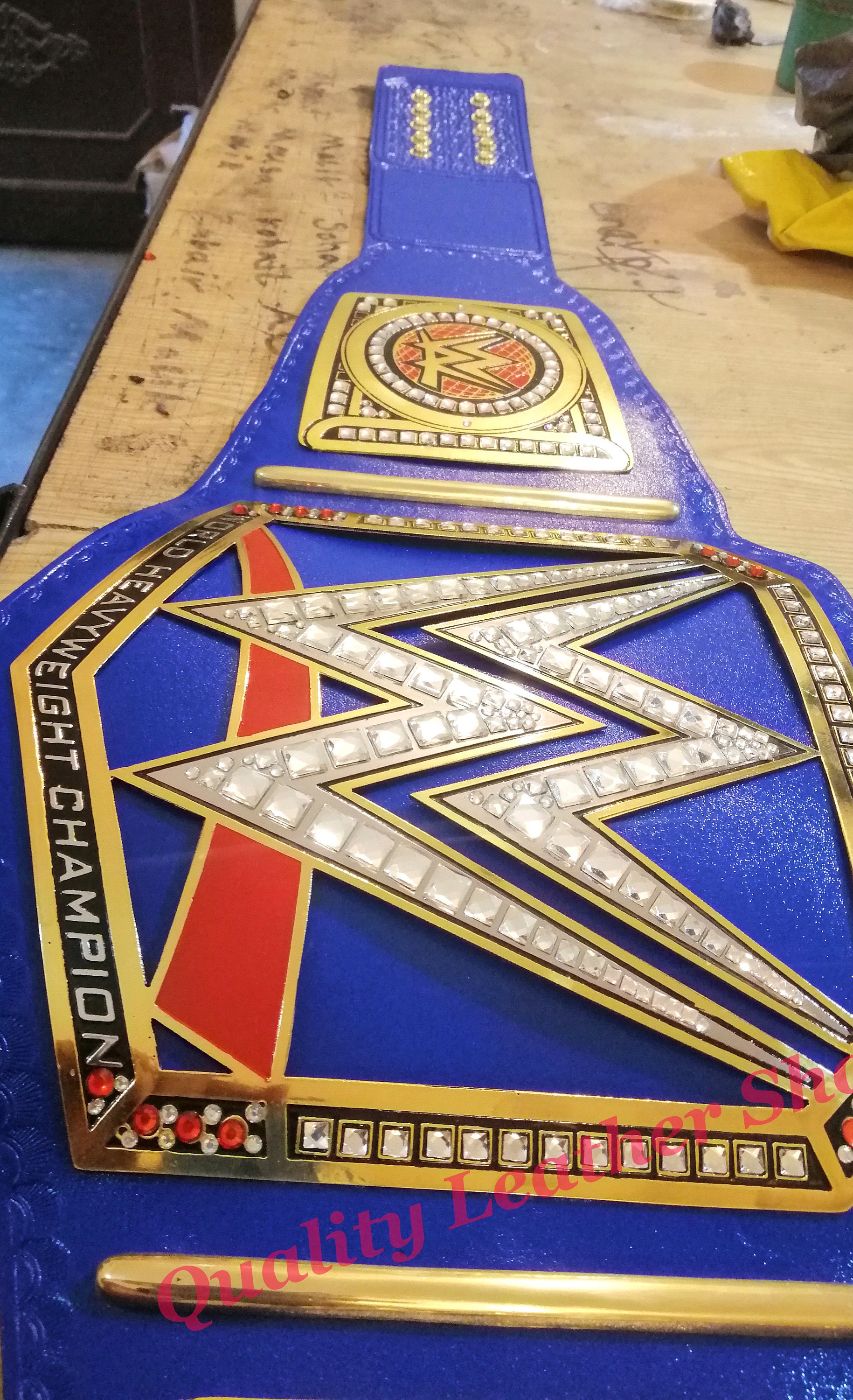 WWE World Heavyweight Championship Belt Adult Size Etsy