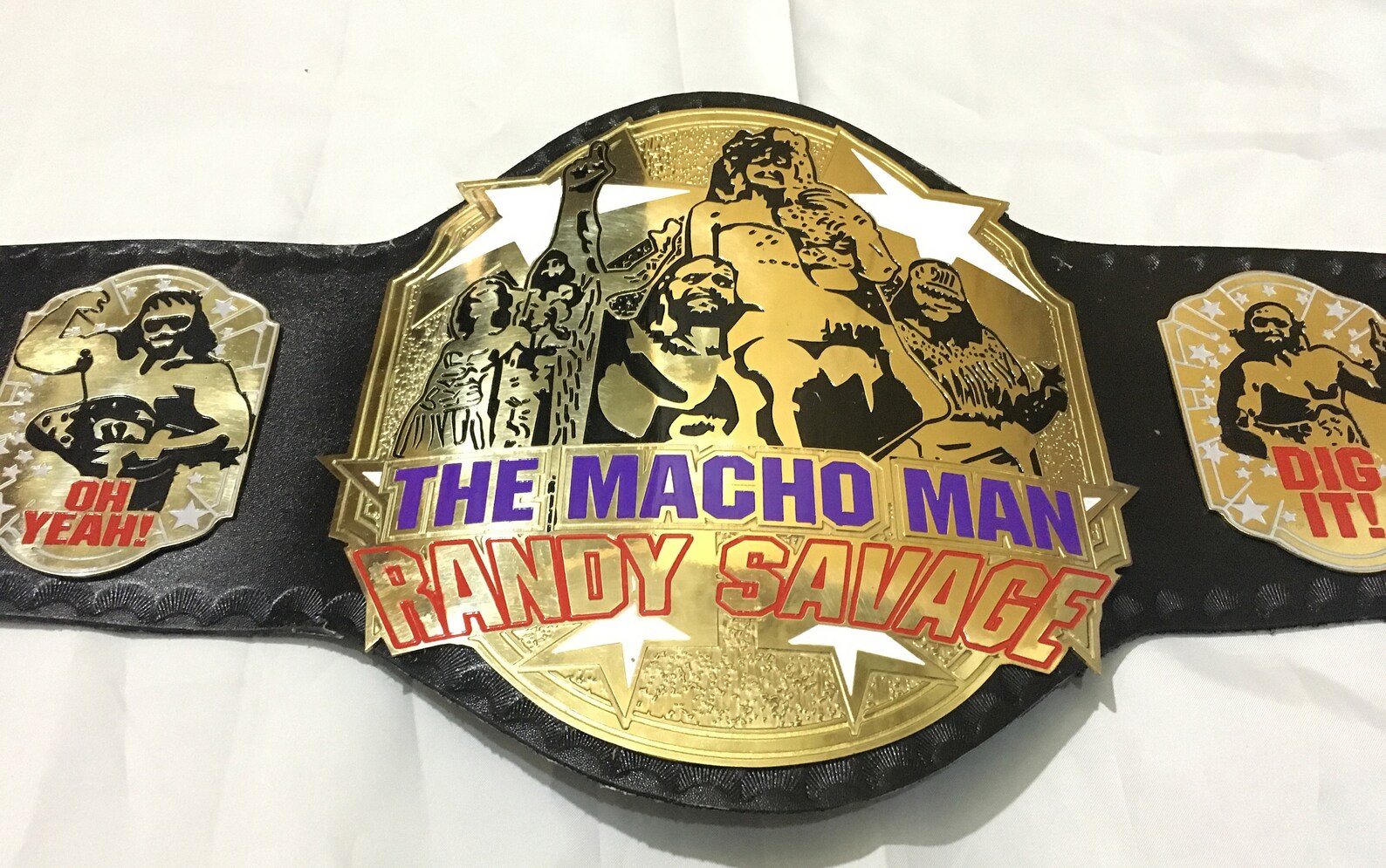 WWE Macho Man Championship Belt Etsy