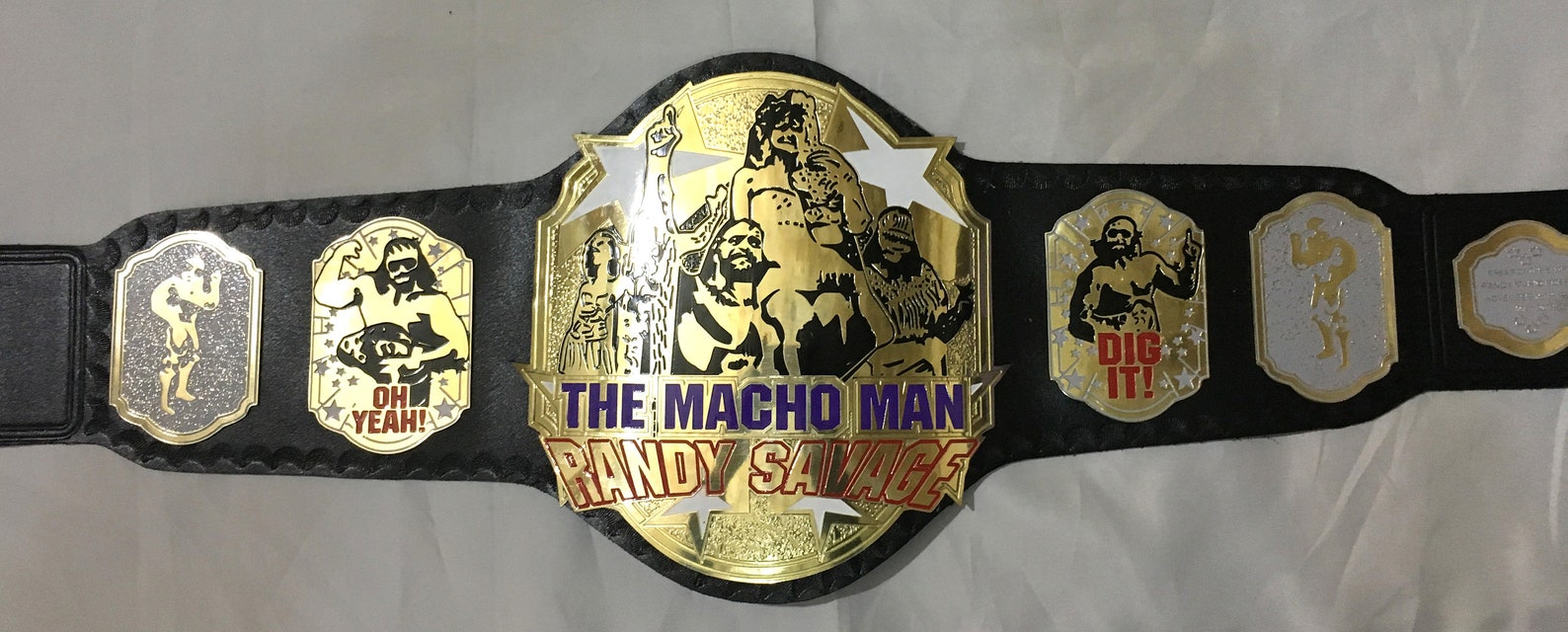 WWE Macho Man Championship Belt Etsy