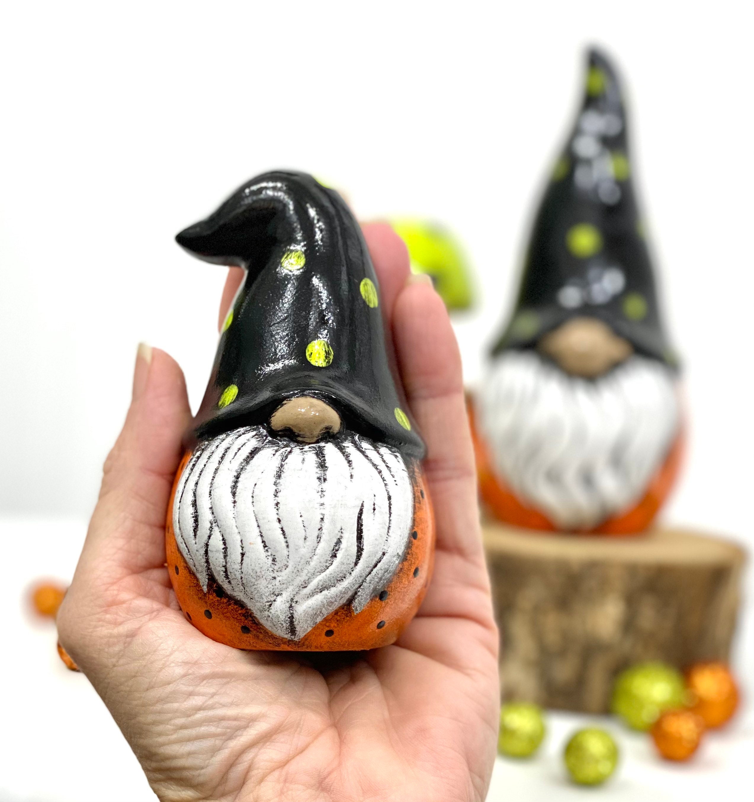 Set of Three Handpainted Halloween Ceramics Etsy UK