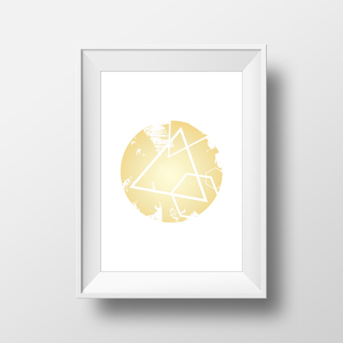 Gold Nursery Wall Decor Gold Nursery Art Print Gold Etsy