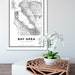 Bay Area Map Print Map of Bay Area City Map Bay Area Print - Etsy