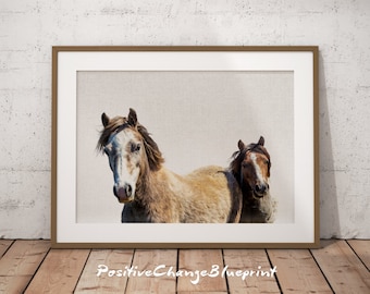 Fotografía de caballos, Arte de pared de caballo grande, Impresión de arte de fotografía de caballo, Impresión de pared de caballo, Arte de caballo imprimible, Impresión de caballo, Animal de granja,
