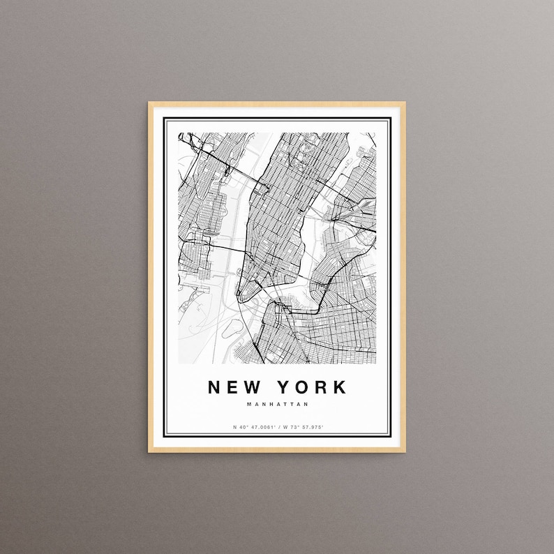 Custom Map Print, Personalized Map Art, Custom City Map Print, Custom Map Art, City Map Art, Printable Custom Map Gift image 9