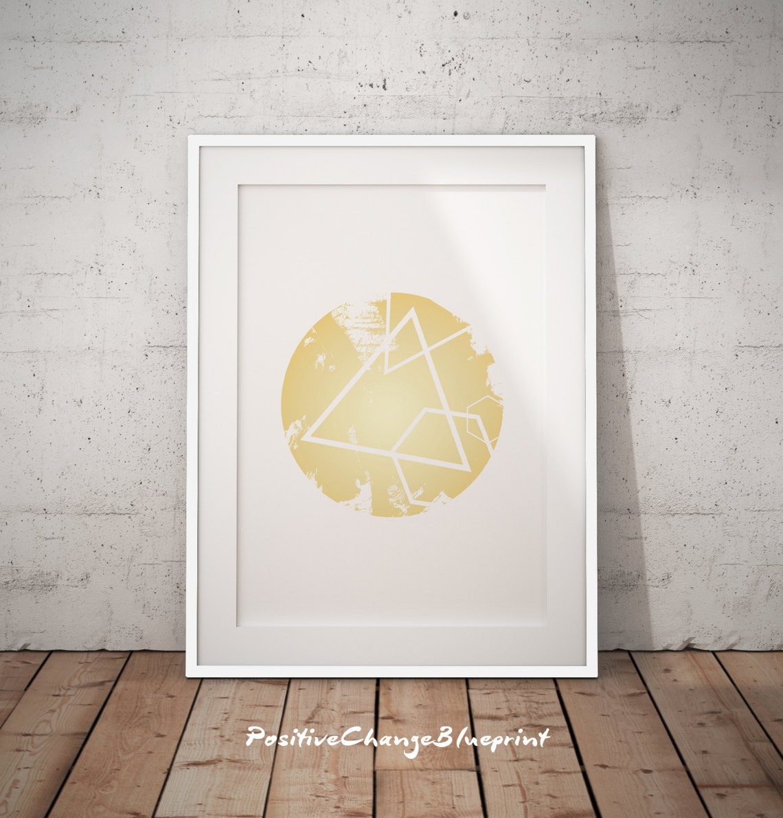 Gold Nursery Wall Decor Gold Nursery Art Print Gold Etsy