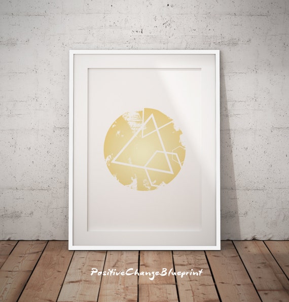 Gold Nursery Wall Decor Gold Nursery Art Print Gold | Etsy