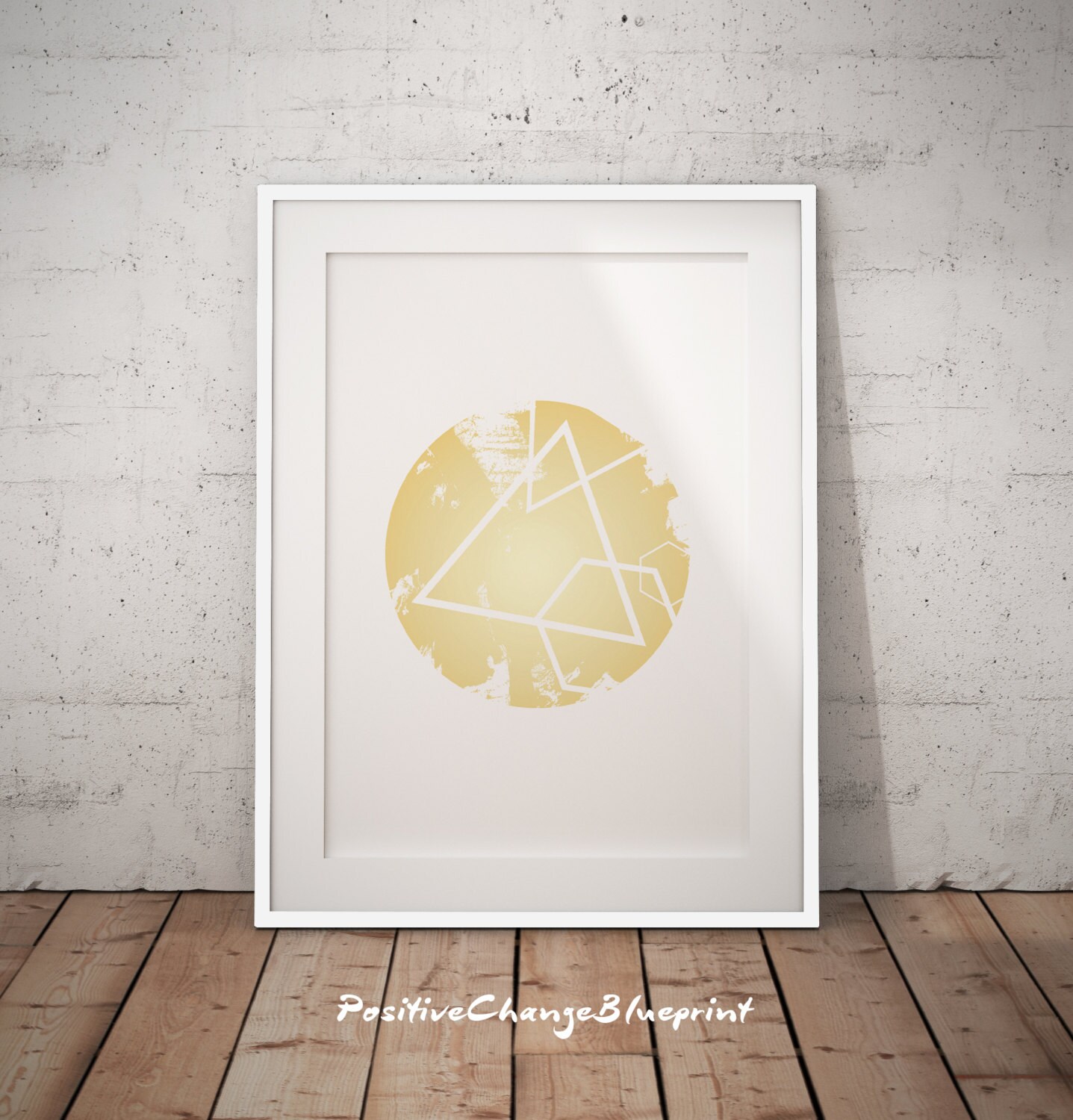 Gold Nursery Wall Decor Gold Nursery Art Print Gold Etsy