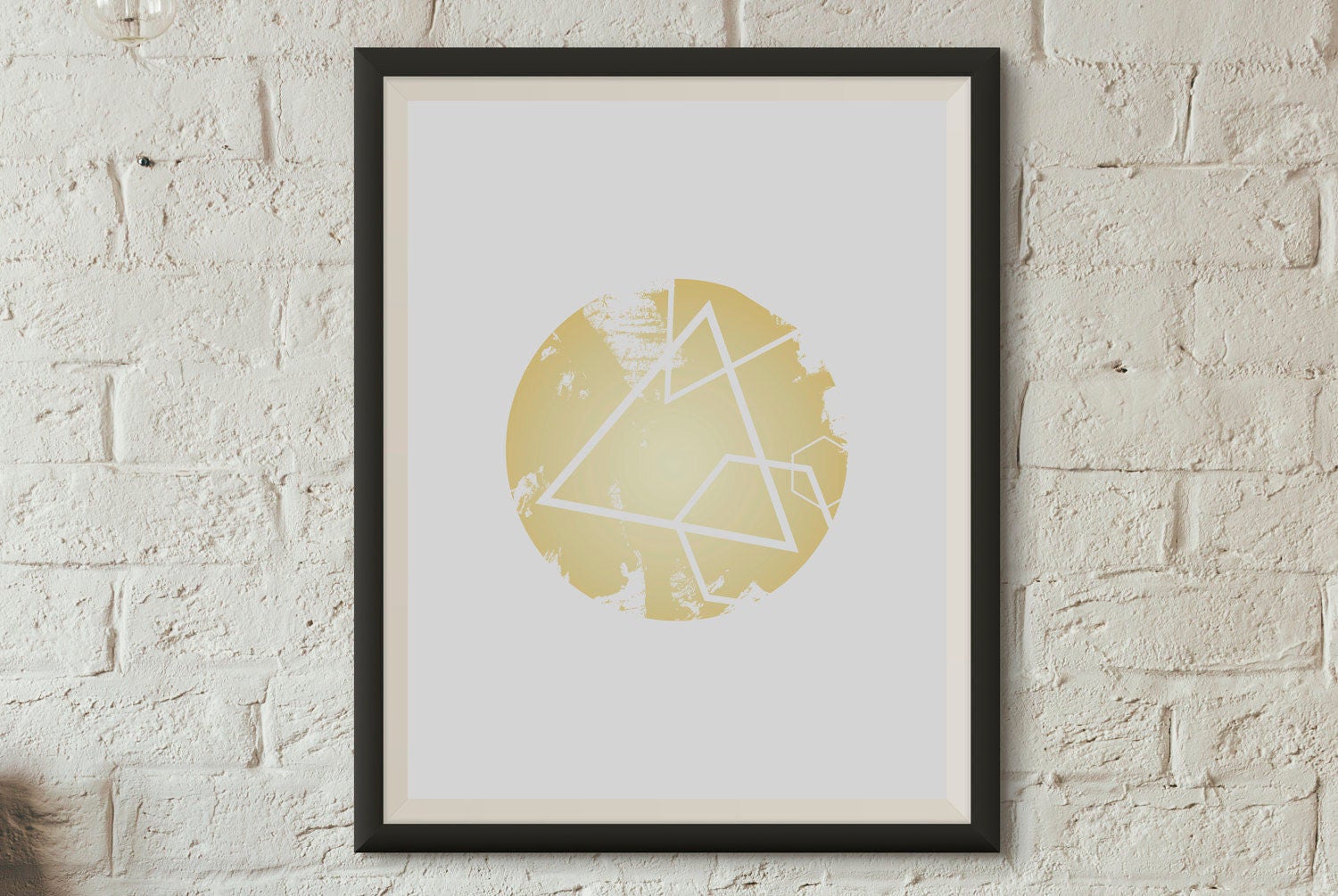 Gold Nursery Wall Decor Gold Nursery Art Print Gold Etsy