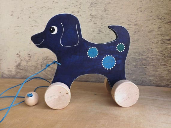 blue toy dog