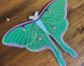 Luna Moth Sticker