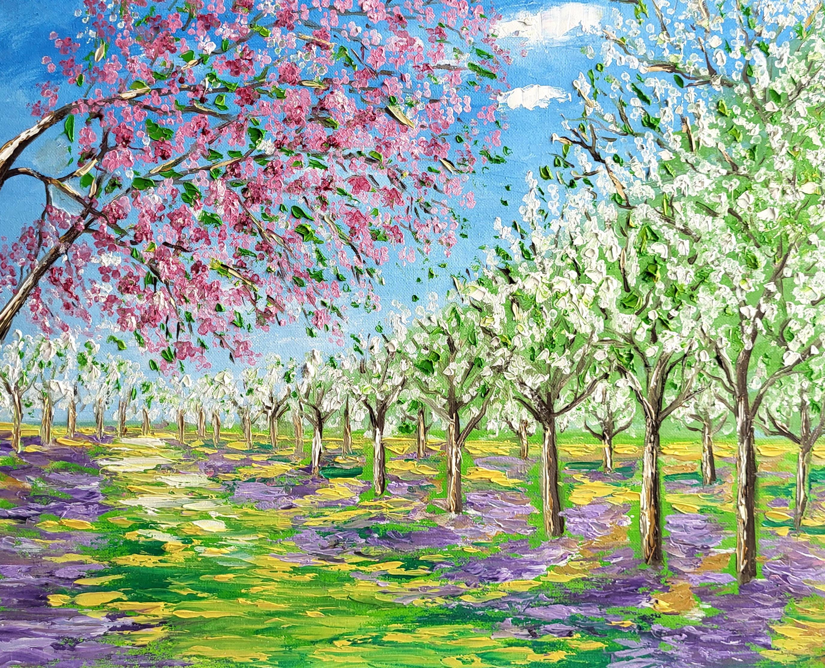 Spring in Canada. Original Oil Painting on Canvas 16x20in