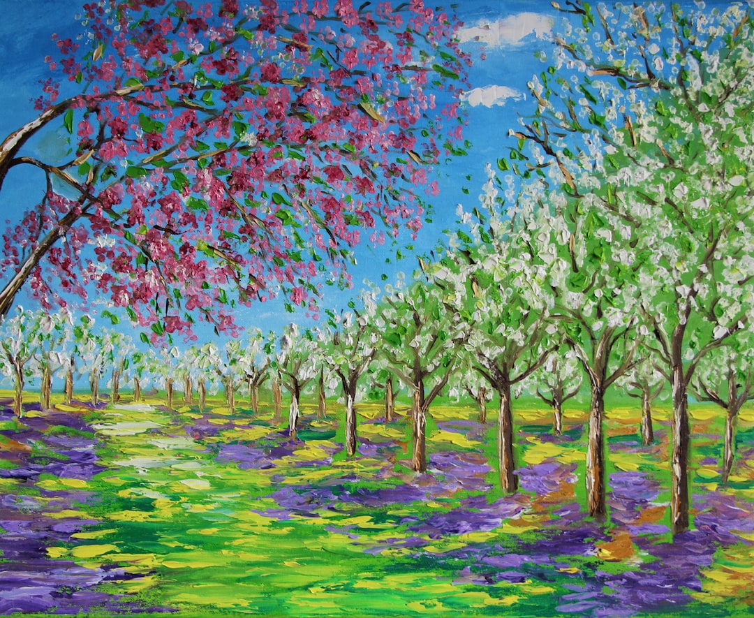 Spring in Canada. Original Oil Painting on Canvas 16x20in. Landscape ...