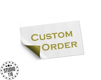 Custom Order, Personalized Order, Order by Request - physical printed corrugated sign 22x30inch size,  per agreement from conversation