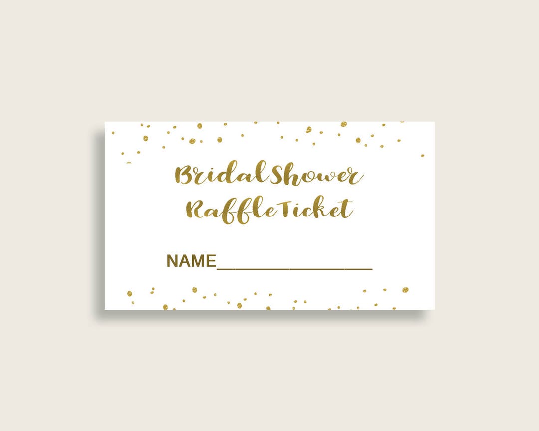 Shower Raffle Ticket This item is unavailable - Etsy