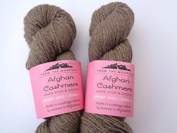 Pure Cashmere Yarn Sport Weight From The Mountain Afghan Etsy