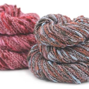 Trendsetter Cin Cin Yarn, Cotton Summer Mix Yarn, Art Designer, Bouclé Tape Texture Bobble Fun, Color Gradient #D8