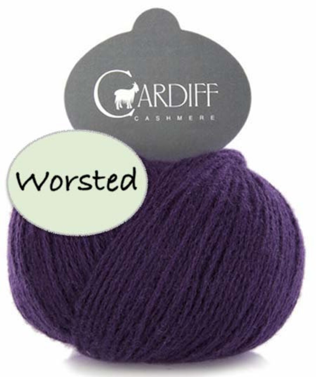 Purple Weight Cashmere Yarn Cardiff Cashmere Large 620 Etsy UK