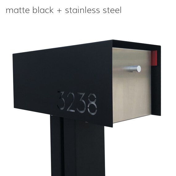 Waldo Modern Mailbox Etsy