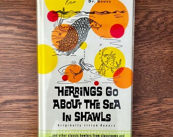 Dr Seuss Herrings Go About the Sea in Shawls Originally Titled Boners Hardcover Alexander Abington Humor