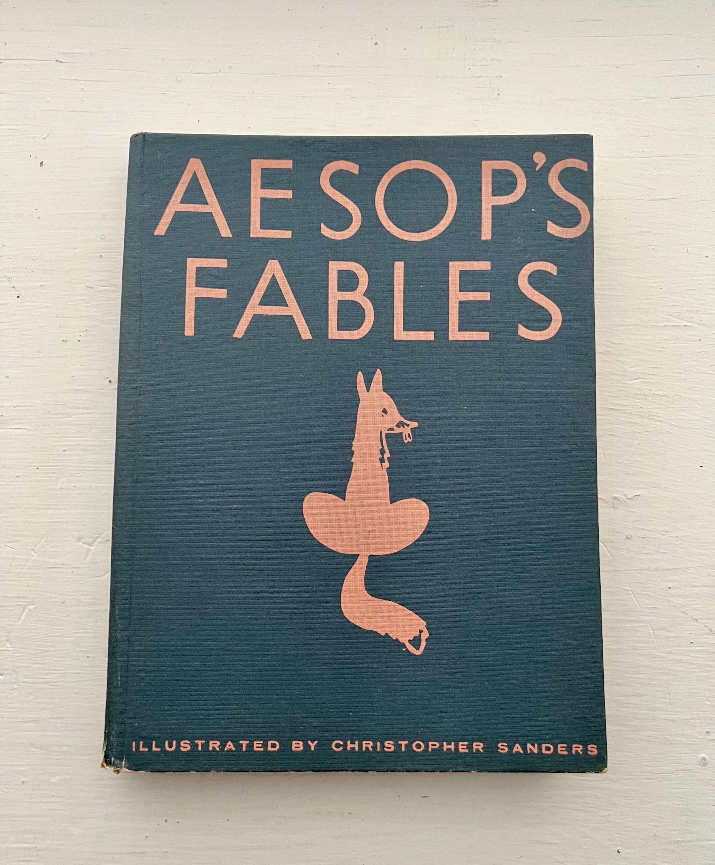 【Werbung vintage 】Aesop Vintage Aesops Book - Etsy