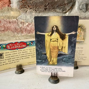 Vintage Christian Postcards: Religious Ephemera, Sunday School Invitations