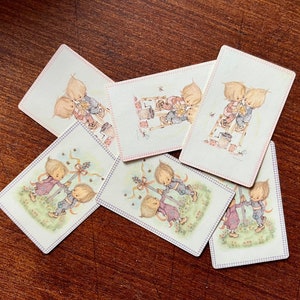 Vintage Betsey Clark Playing Cards: 1970s Children Decor