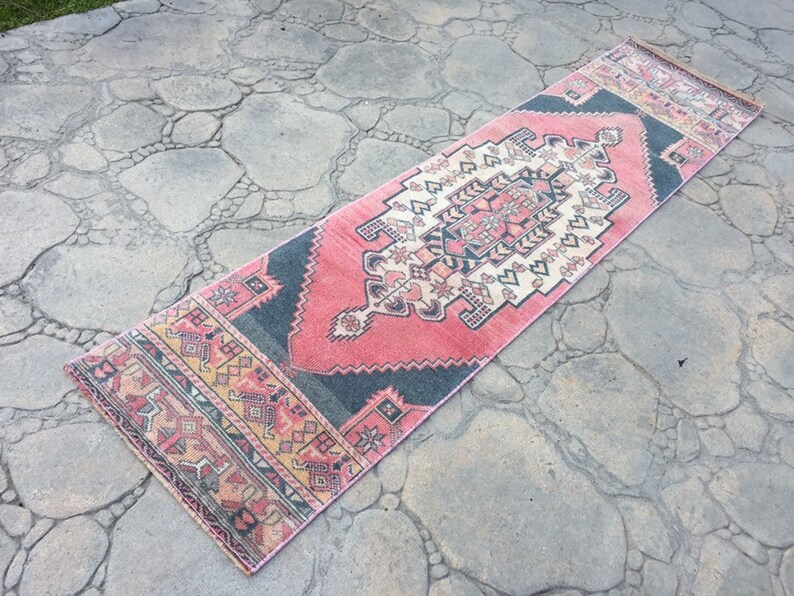 Area Rug Navy Blue Rug Boho Runner Rug Kitchen Rug Runner Etsy