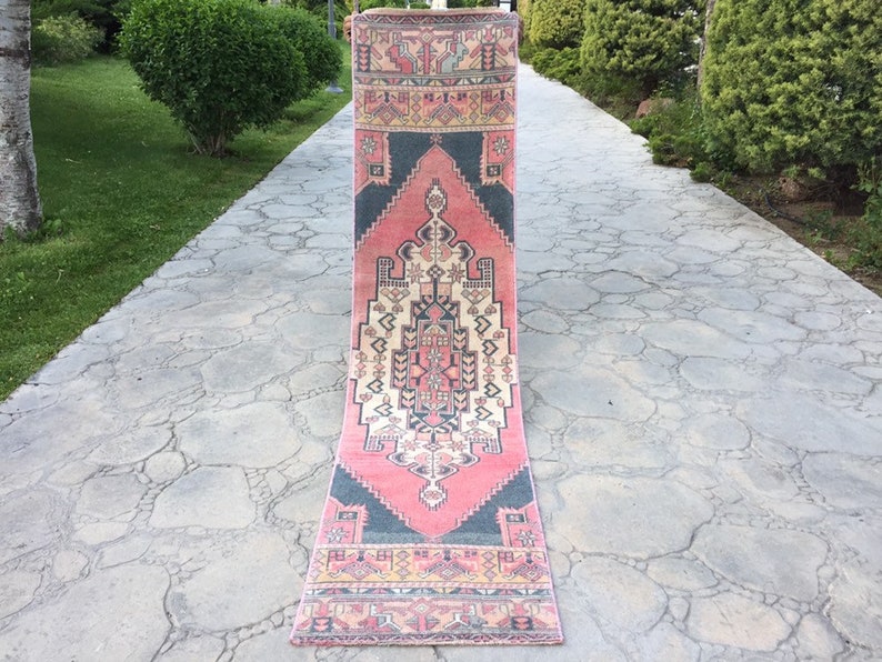 Area Rug Navy Blue Rug Boho Runner Rug Kitchen Rug Runner Etsy