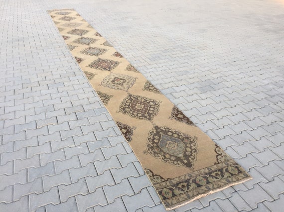 Hallway Rug Runner: Handmade Long Wool Carpet Rug  (2'5" X 25'2")