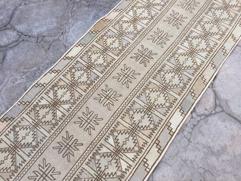Wool Hall Rug Narrow Entryway Rug Runner Woven Turkish - Etsy