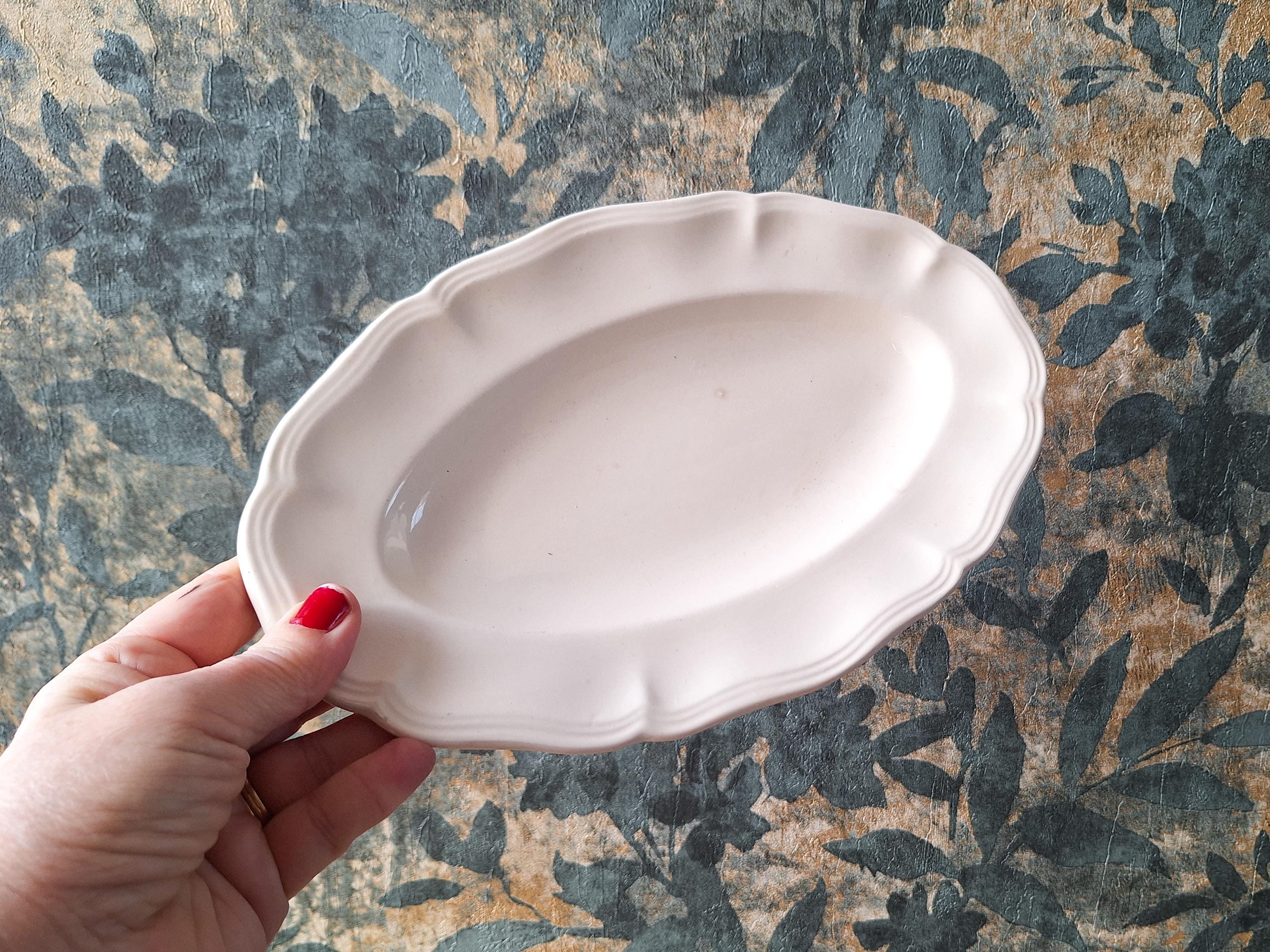 CREAMWARE ヴィンテージ アンティーク プレート French Antique