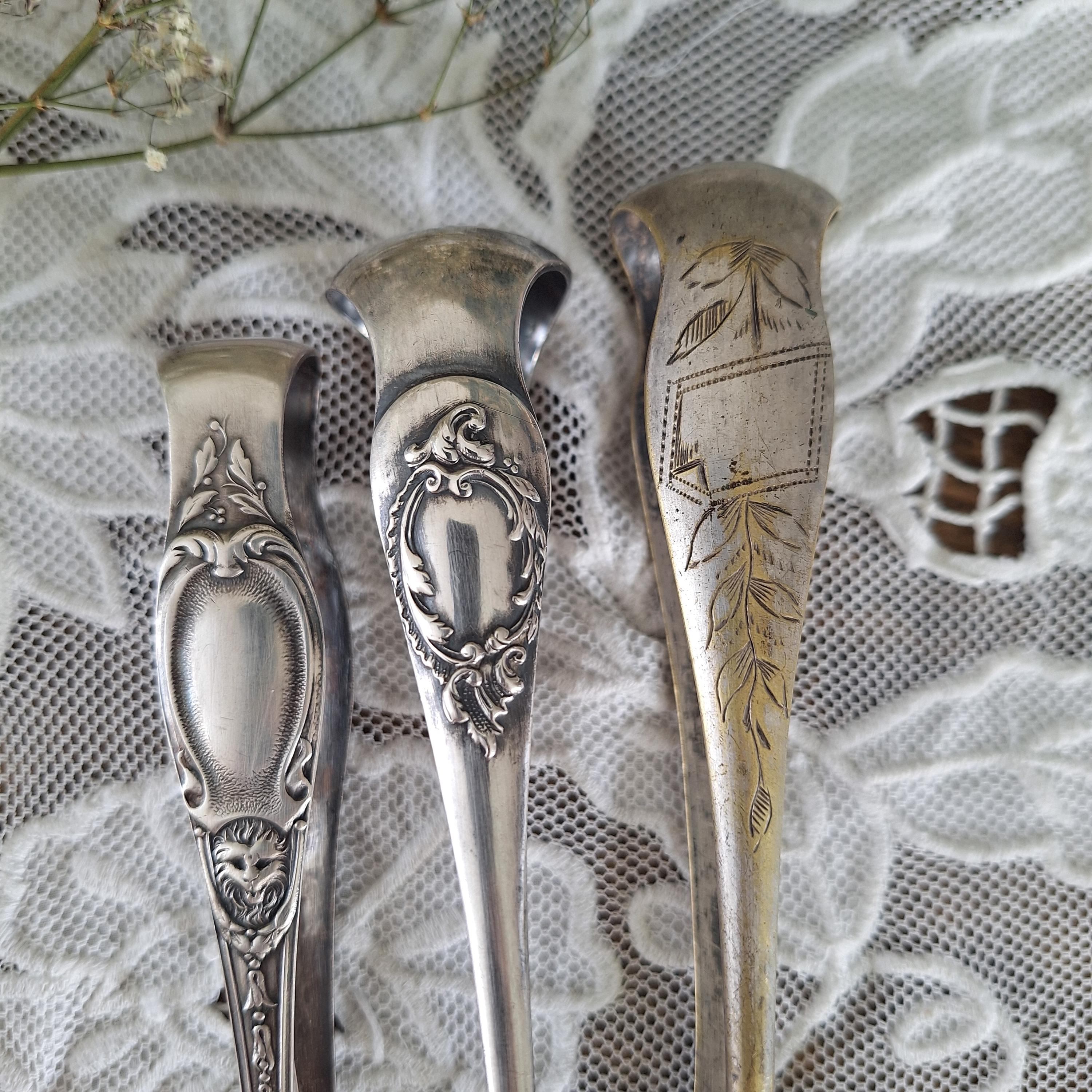 フランス　シルバートング　純銀　アール・ヌーボー フランス シルバートング 純銀 アール・ヌーボー フランス シルバー