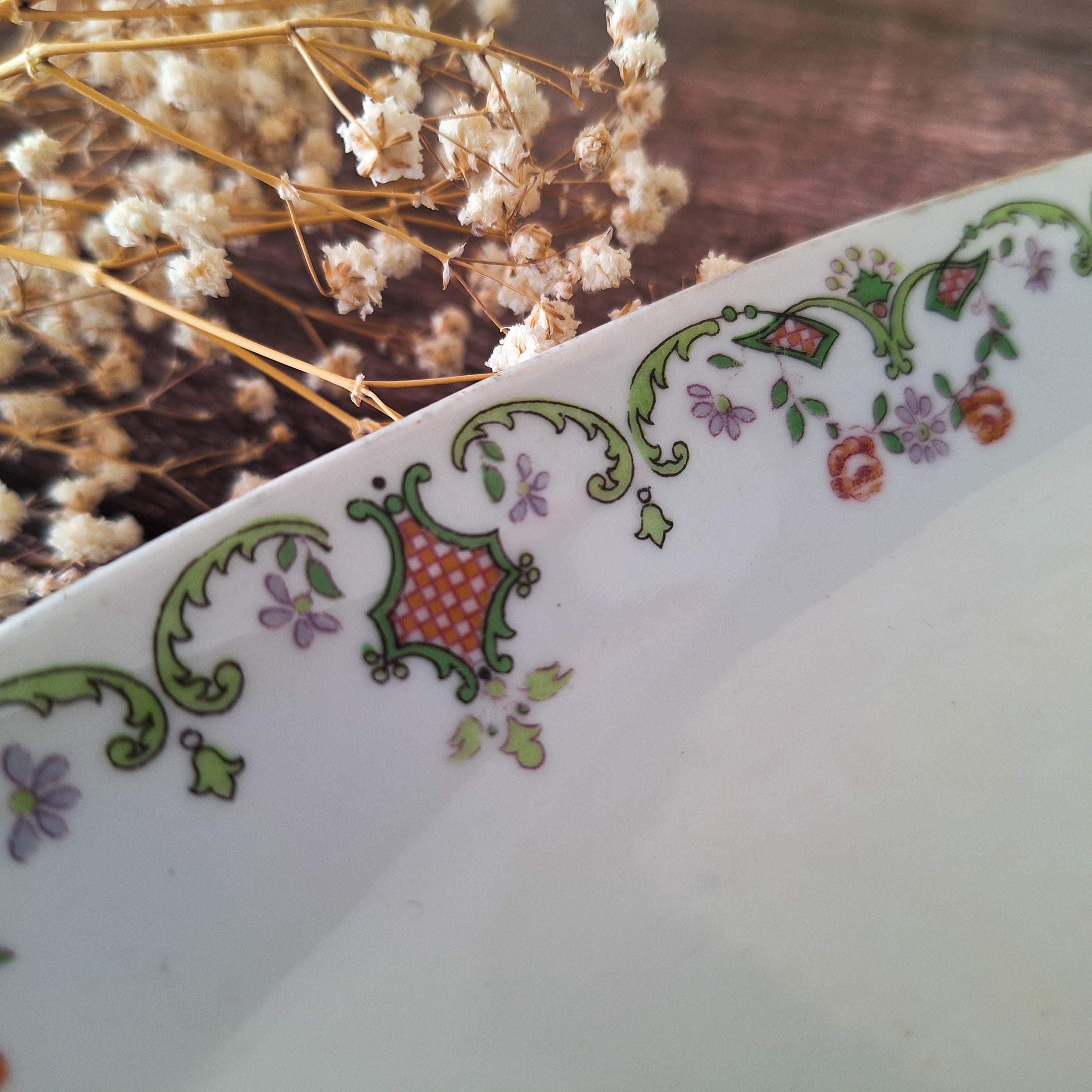 アンティーク リモージュ オーバル サービング プラッター、GDA