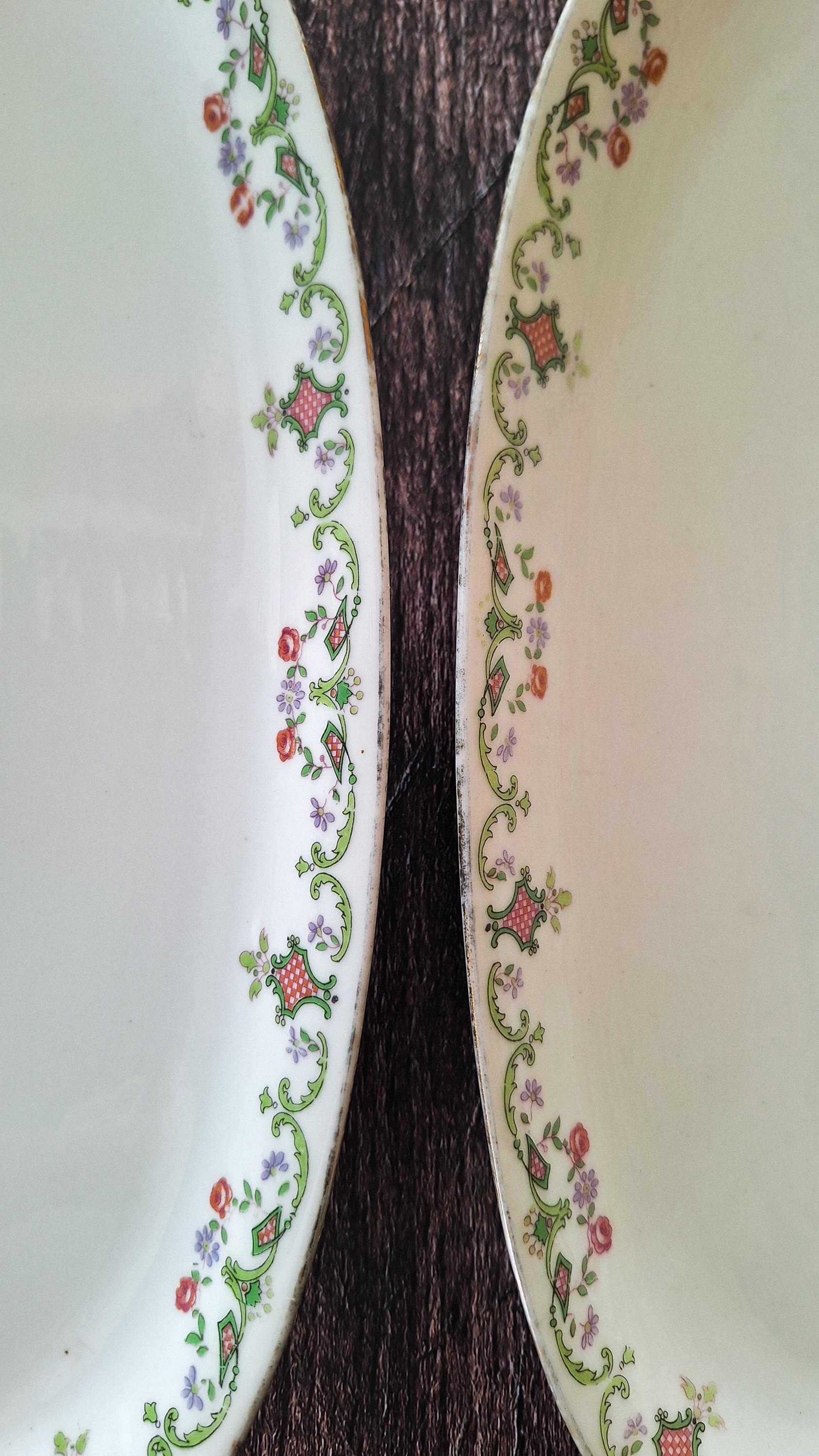 アンティーク リモージュ オーバル サービング プラッター、GDA