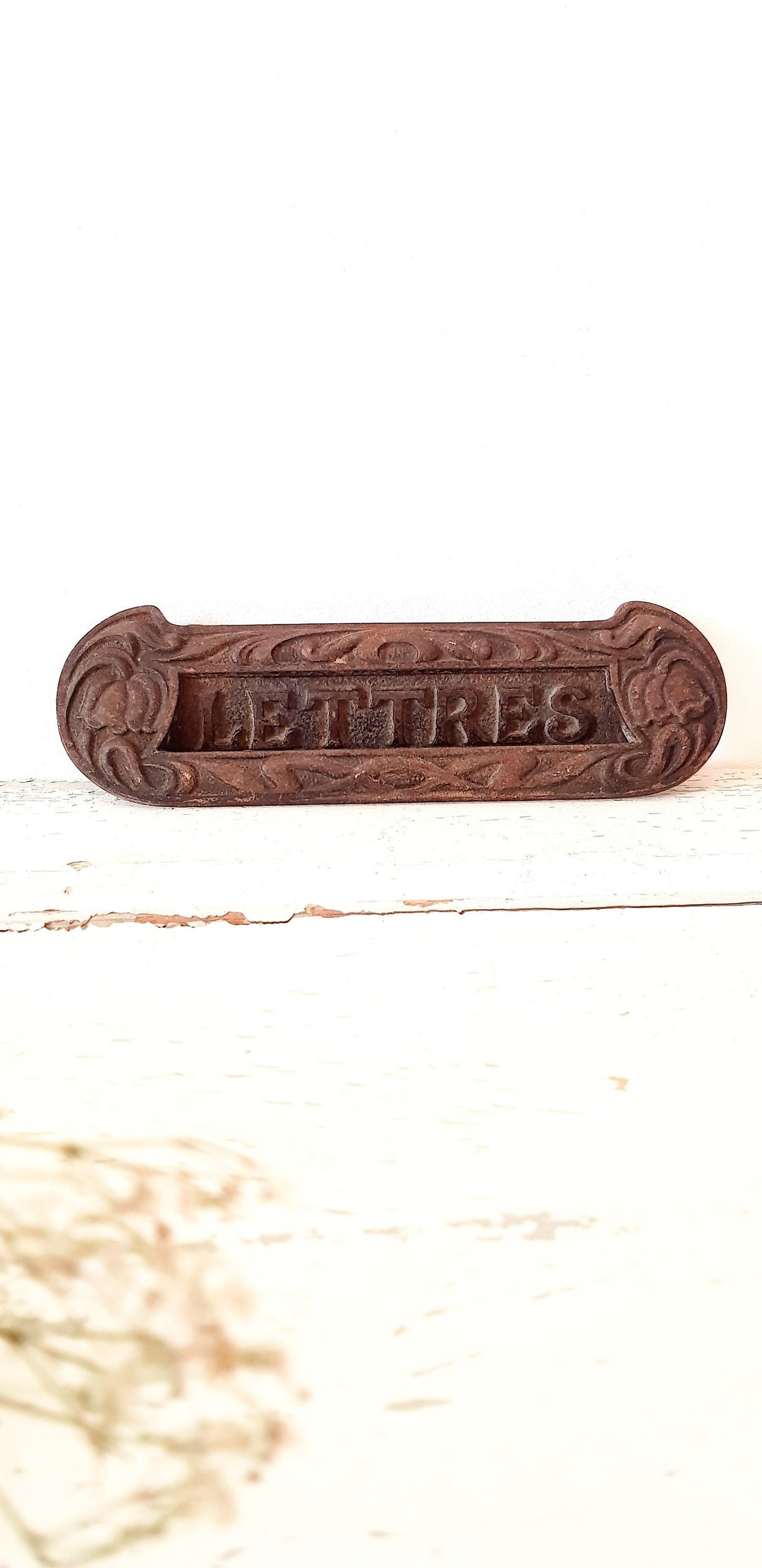 Vintage Mailbox Door Letter Slot Cast Iron Letter Slot - Etsy
