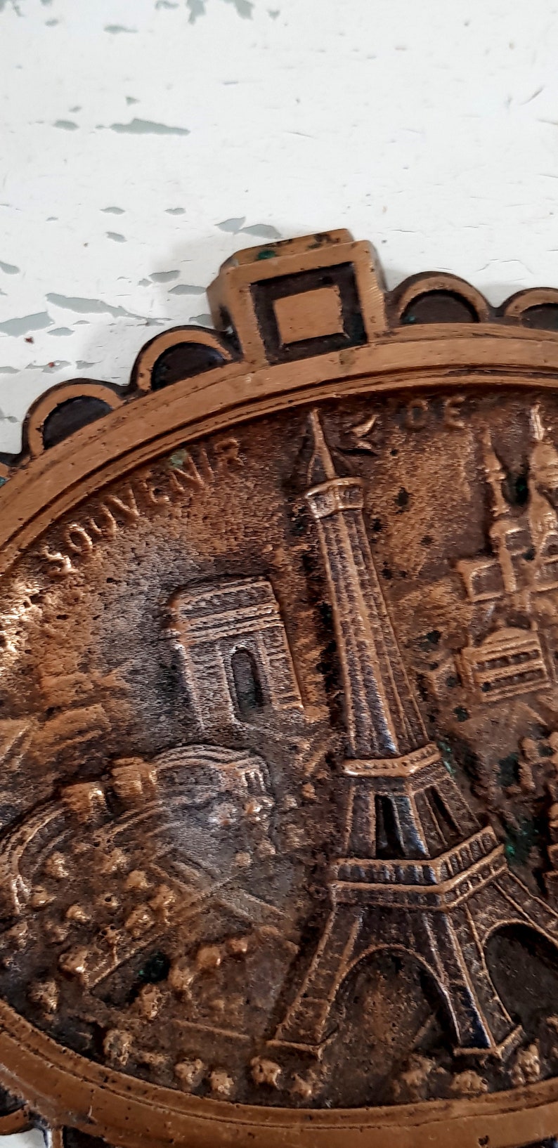 PARIS Souvenir Art Deco Ashtray Eiffel Tower Ashtray Souvenir de paris French Smoker