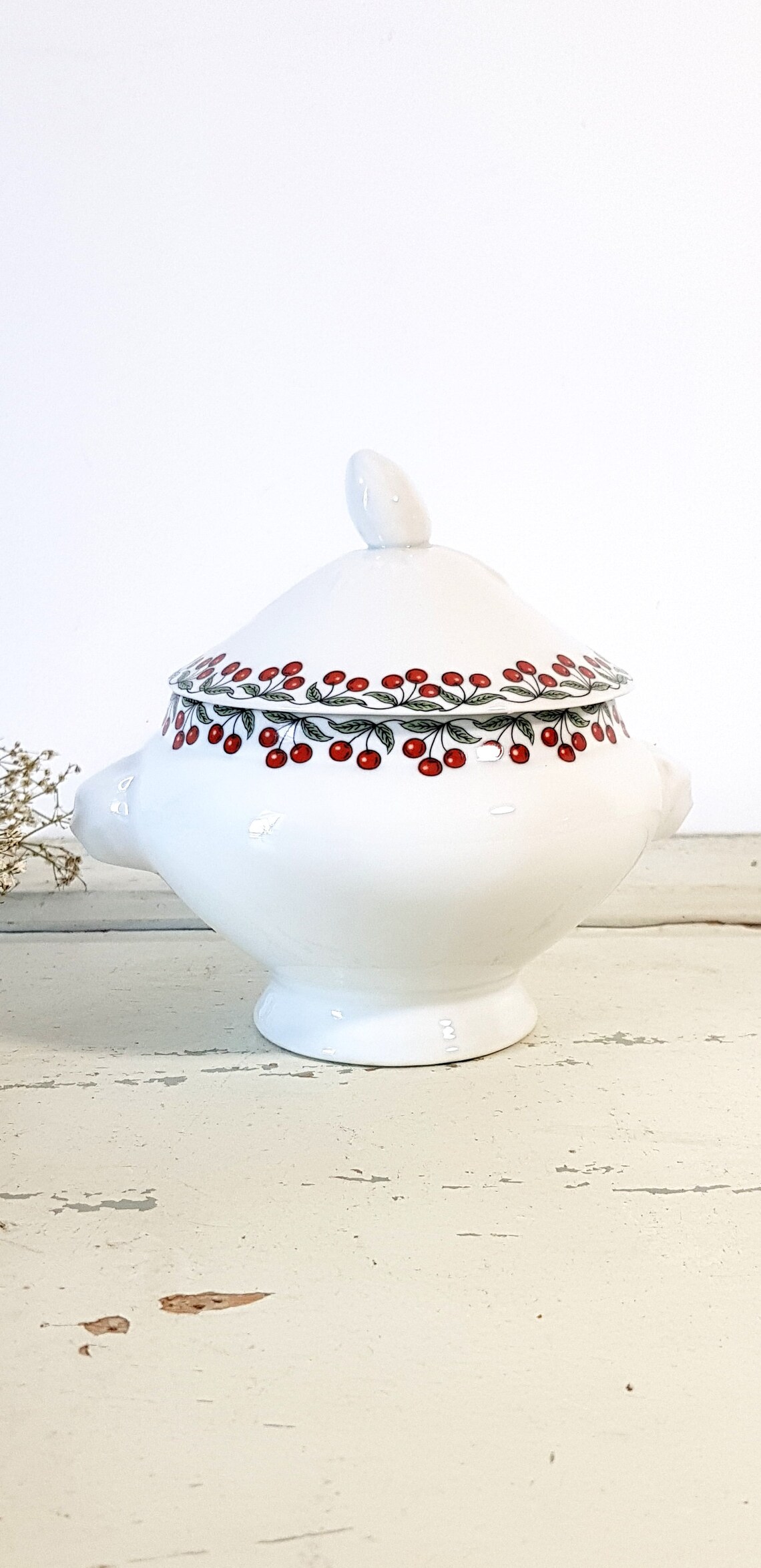 Lion Head Soup Bowl With Lid French Vintage Porcelain Onion Etsy