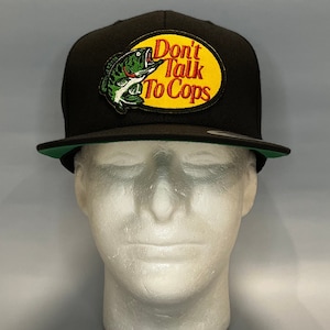 Don’t Talk To Cops Snapback Hat (Black)