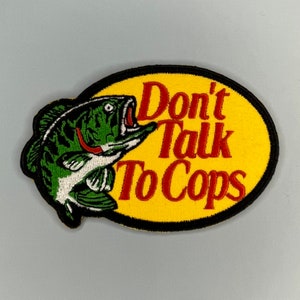 Don't Talk To Cops-patch (2 patches)