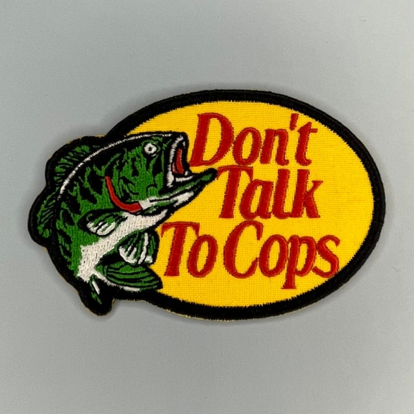 Don’t Talk To Cops Patch (2 Patches)