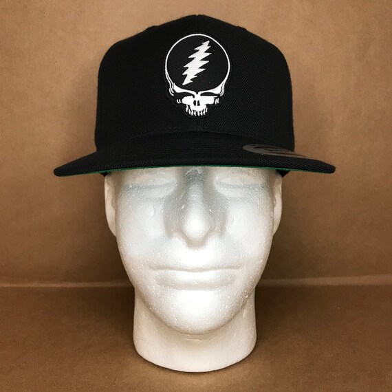 Grateful Dead B\u0026W SYF Snapback Hat 