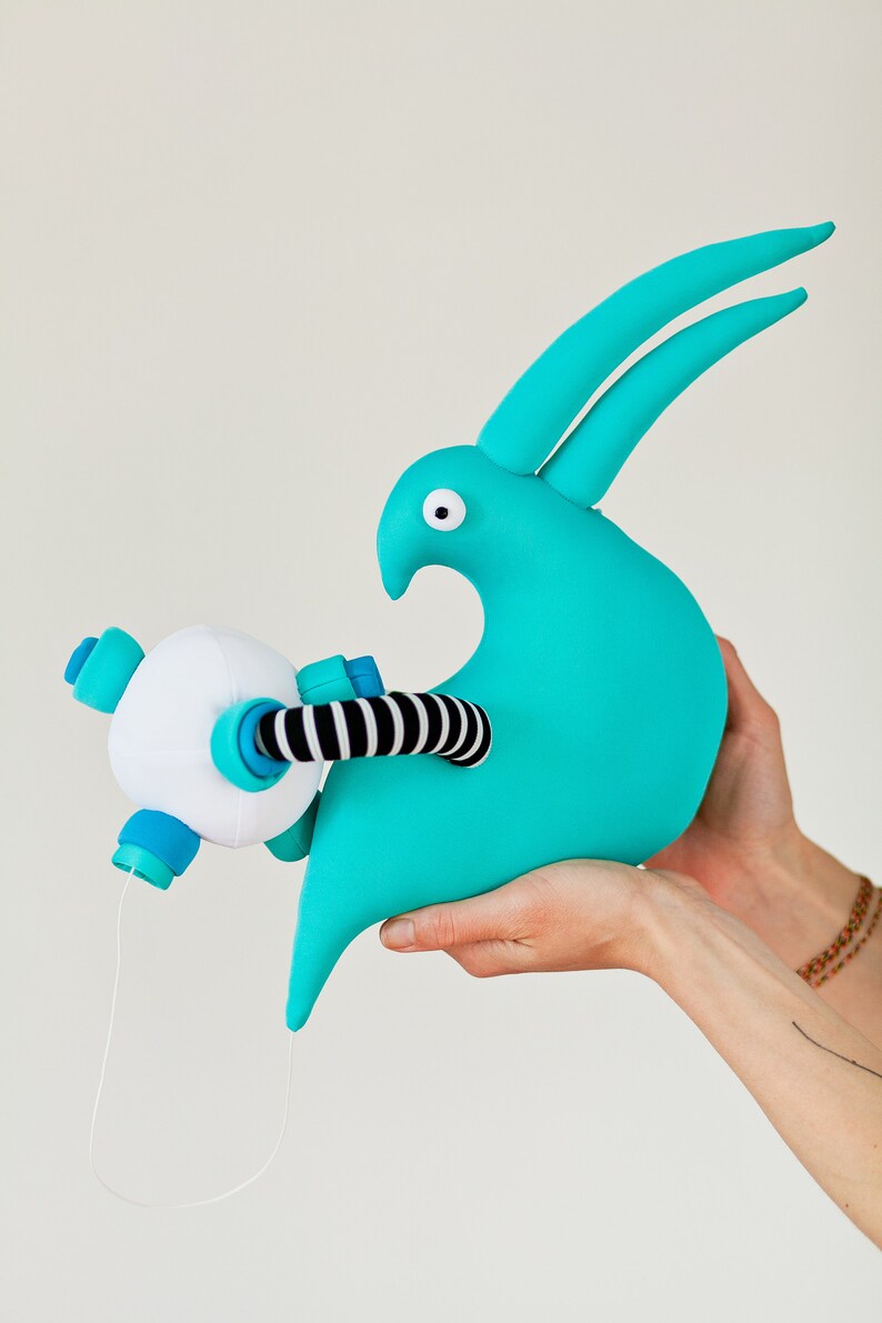 blue bird plush