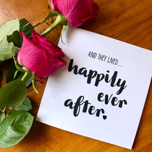Hochzeitskarten. Karten zur Verlobung. Hochzeitskarte Herzlichen Glückwunsch. Hochzeitsgeschenk. Glücklich bis ans Ende. Herzlichen Glückwunsch. Geschenkkarte. Grußkarte