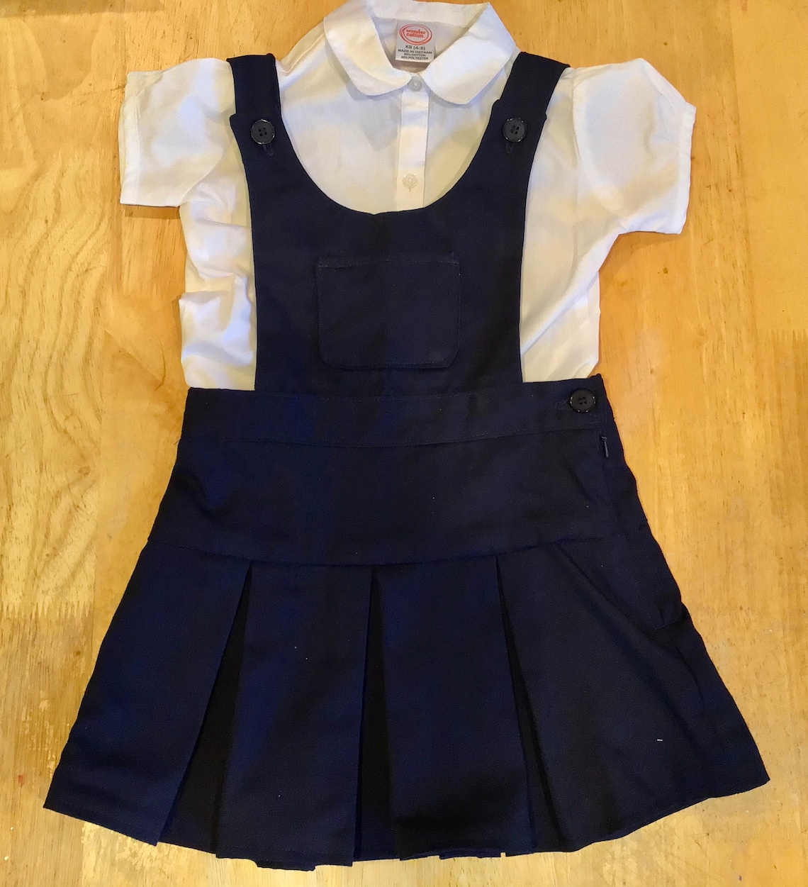 Little girls & girls School Uniform jumper in 2 styles girls Etsy