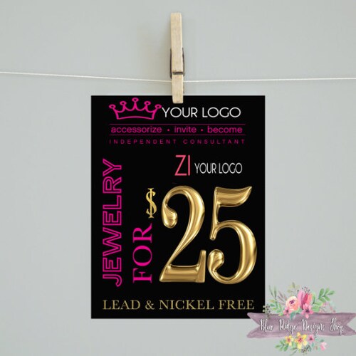 Jewelry Consultant/consultant Sign/jewelry Business Etsy