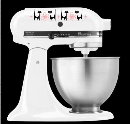 Cute Kitties Vinyl Decal Set for Kitchenaid Mixers and More! – AZ Vinyl  Works