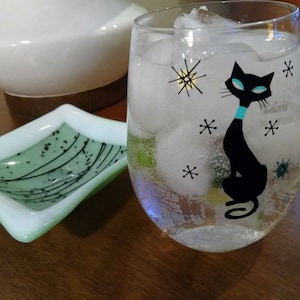 Atomic Starburst Cat Decal MCM