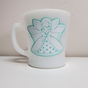 Vintage Angel Inspired Christmas Decal - Decal only mug not included