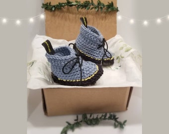 dr martens crib bootie