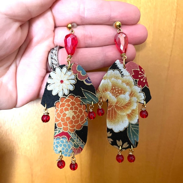 Kimono earrings